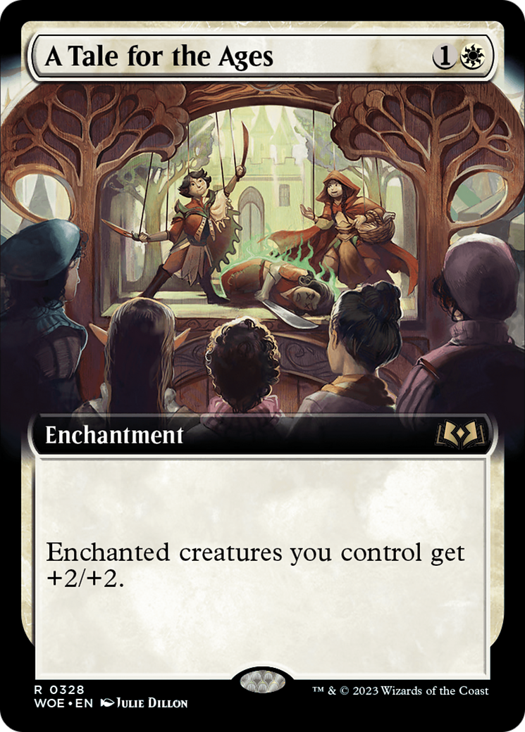 A Tale for the Ages (Extended Art) (328) Foil - Wilds of Eldraine