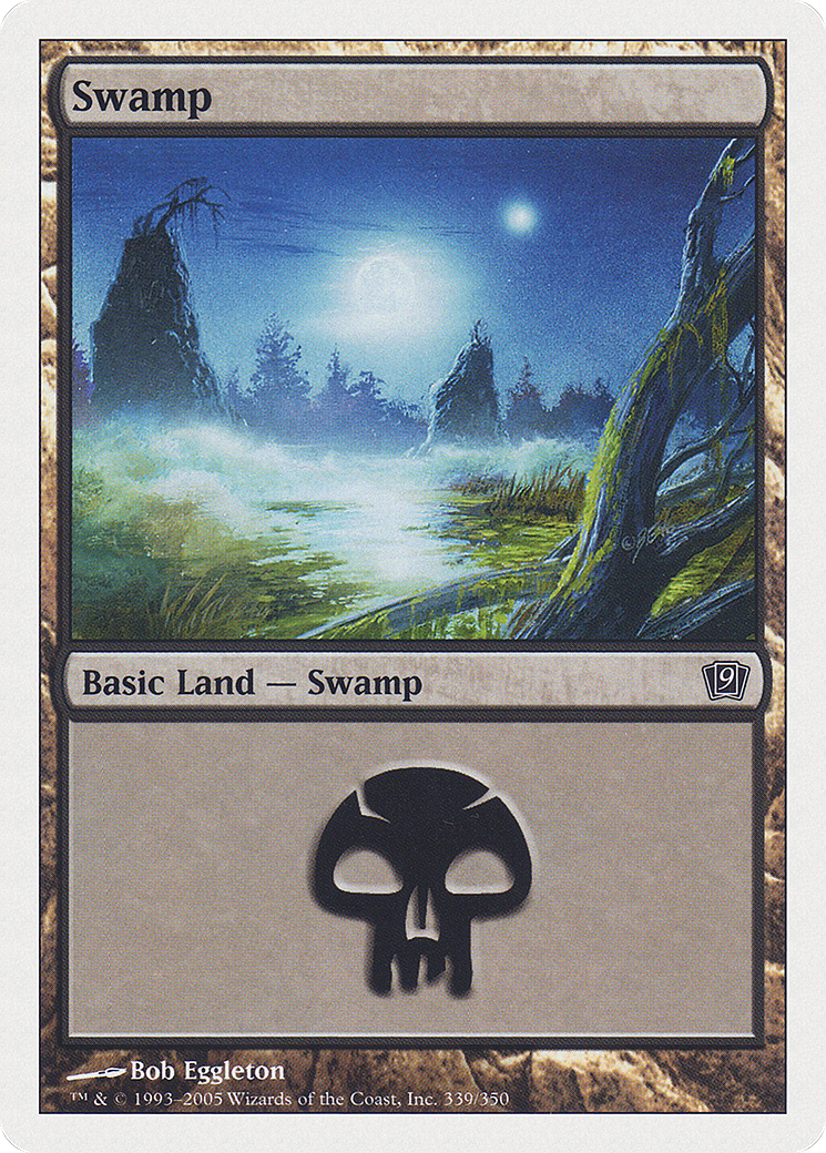 Swamp (339) Foil - Ninth Edition