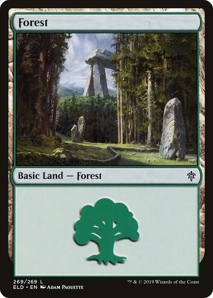 Forest (269) - Throne of Eldraine