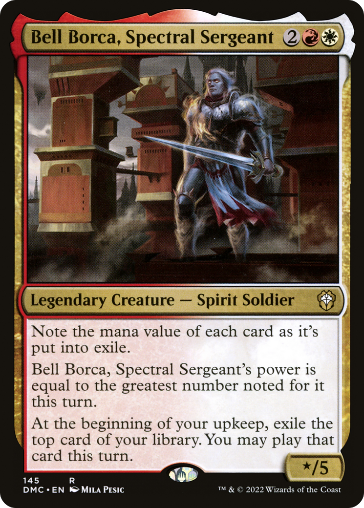 Bell Borca, Spectral Sergeant (145) - Dominaria United Commander