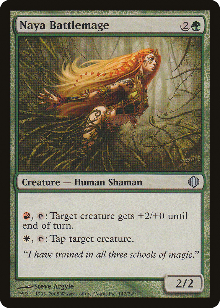 Naya Battlemage (142) - Shards of Alara