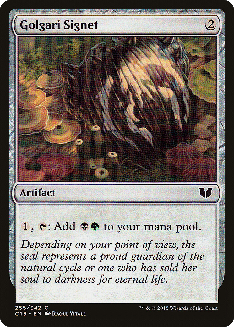 Golgari Signet (255) - Commander 2015
