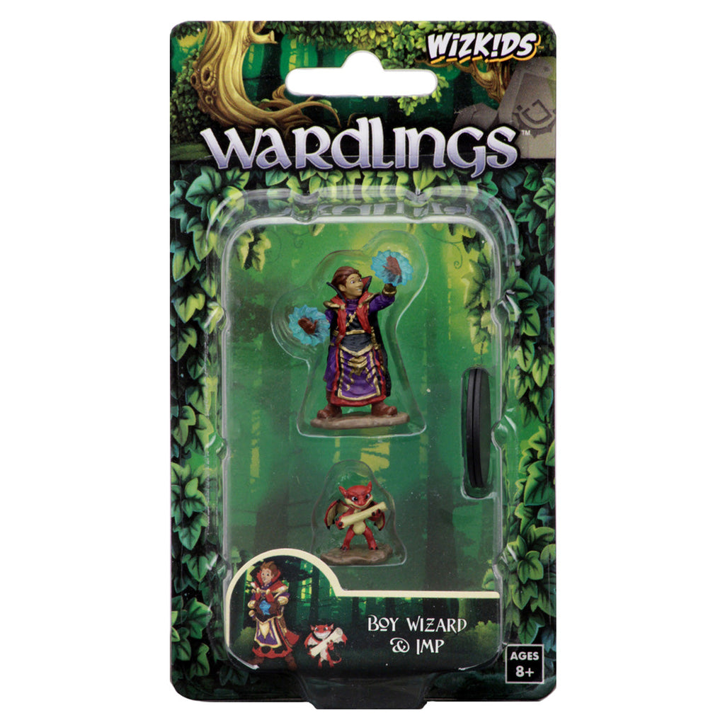 Wardlings: Boy Wizard And Imp