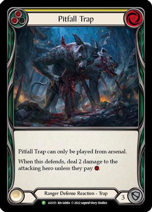 Pitfall Trap (LGS151) Rainbow Foil - FaB Promos