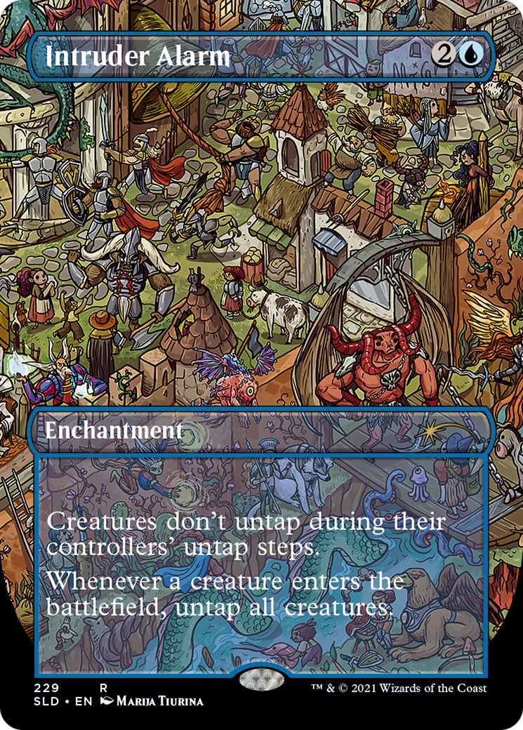 Intruder Alarm (229) Foil - Secret Lair Drop
