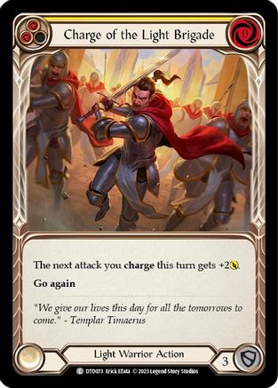 Charge of the Light Brigade (Yellow) (DTD073) - Dusk till Dawn