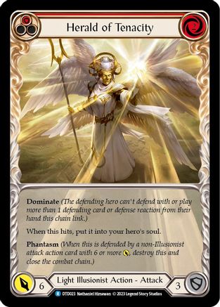 Herald of Tenacity (Red) (DTD023) - Dusk till Dawn