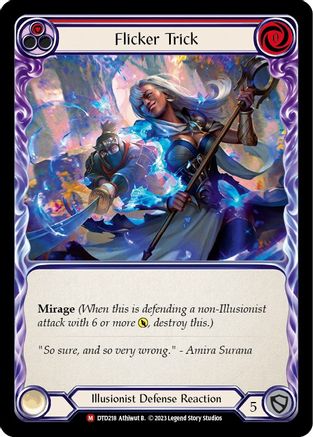 Flicker Trick (DTD218) Rainbow Foil - Dusk till Dawn
