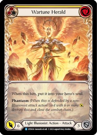 Wartune Herald (Yellow) (DTD030) - Dusk till Dawn
