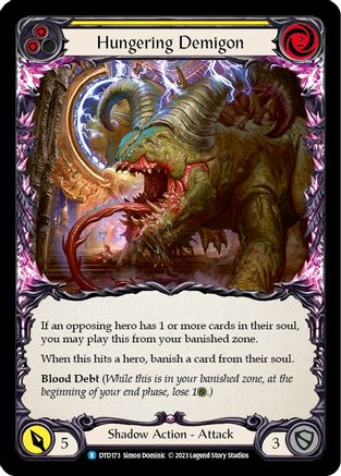 Hungering Demigon (Yellow) (DTD173) - Dusk till Dawn