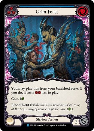 Grim Feast (Blue) (DTD177) - Dusk till Dawn