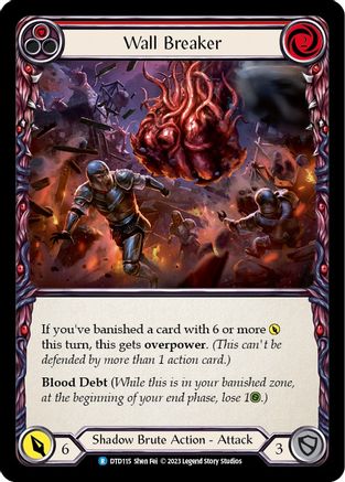 Wall Breaker (Red) (DTD115) - Dusk till Dawn