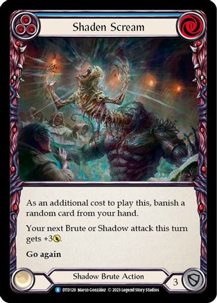 Shaden Scream (Blue) (DTD120) - Dusk till Dawn