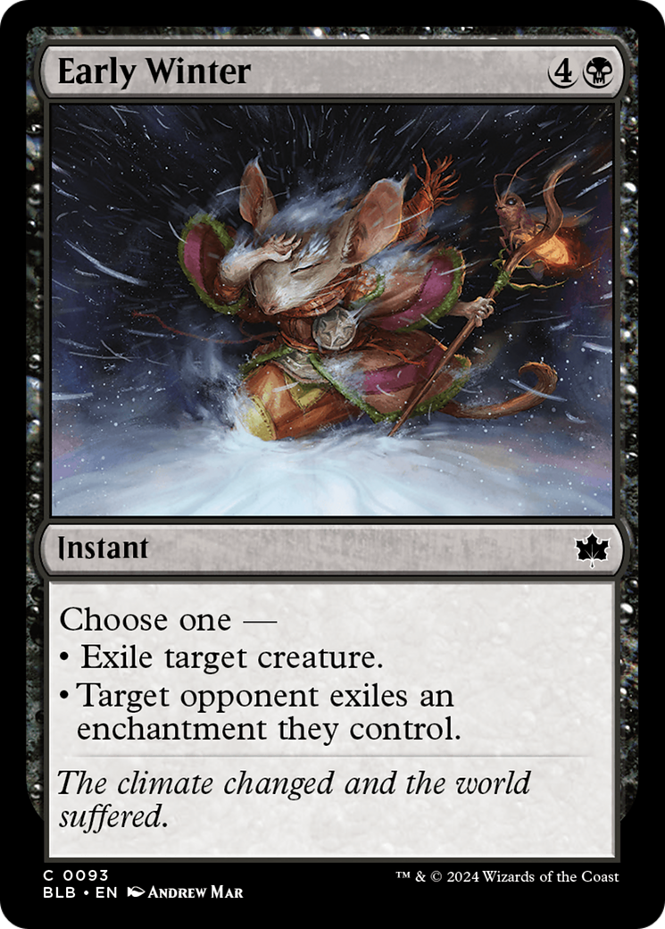 Early Winter (093) Foil - Bloomburrow