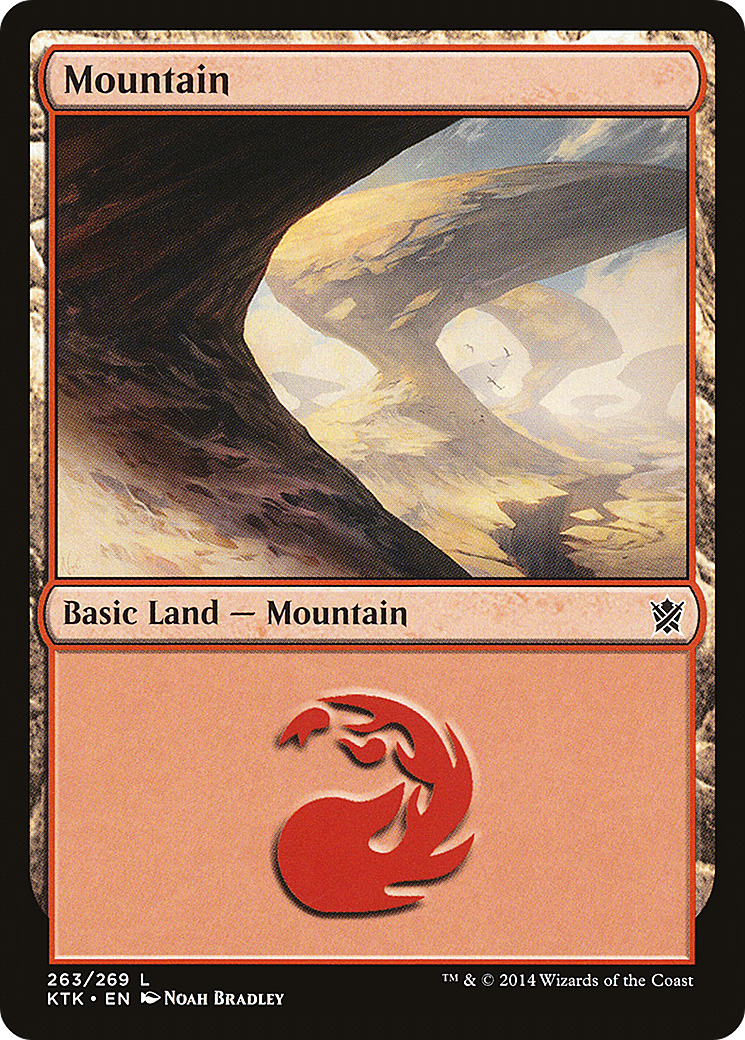 Mountain (263) - Khans of Tarkir