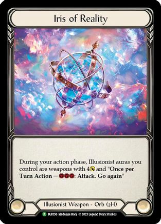 Iris of Reality (FAB156) Rainbow Foil - FaB Promos
