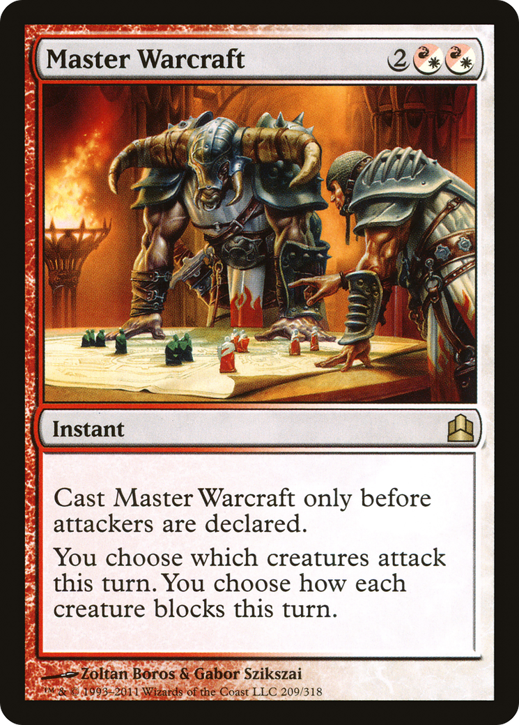 Master Warcraft (209) - Commander 2011