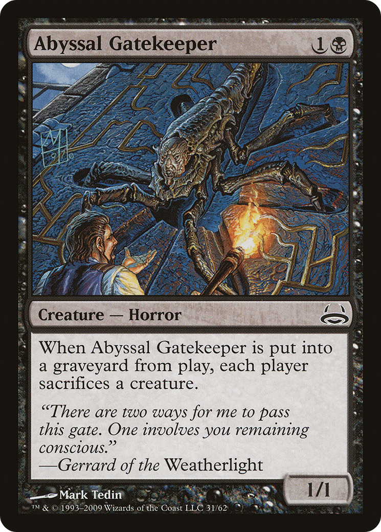 Abyssal Gatekeeper (031) - Duel Decks: Divine vs. Demonic