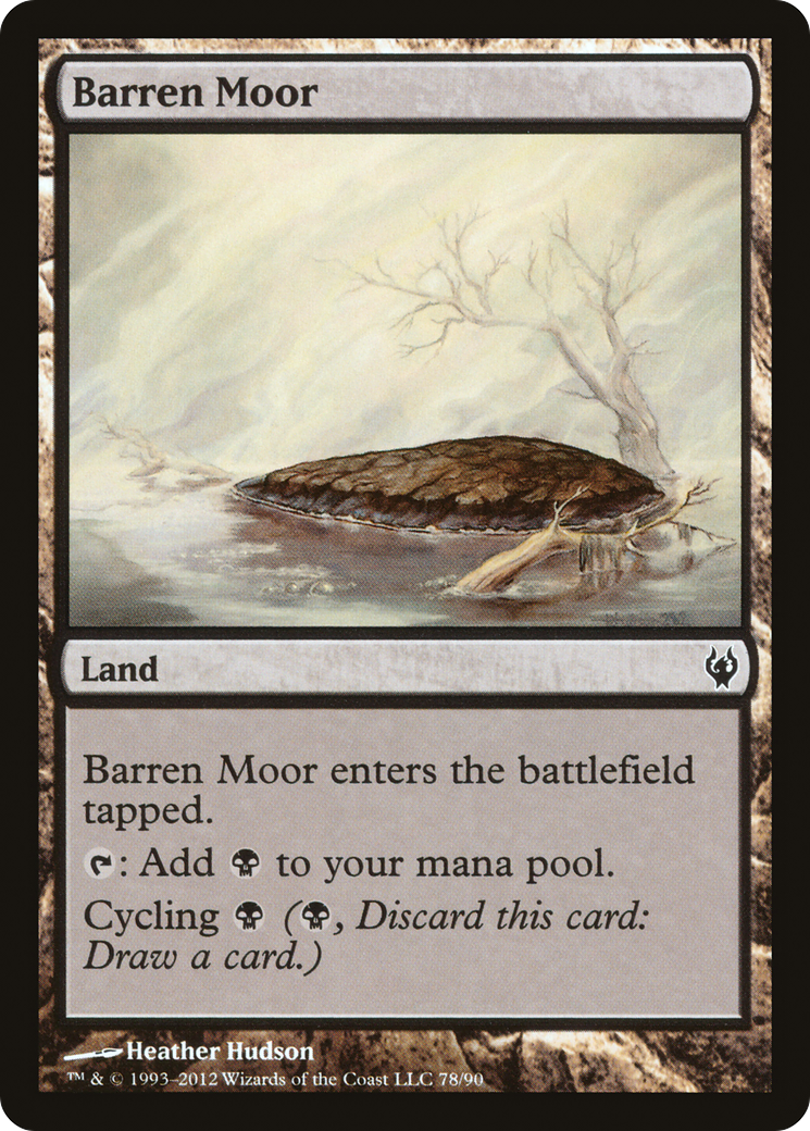 Barren Moor (078) - Duel Decks: Izzet vs. Golgari