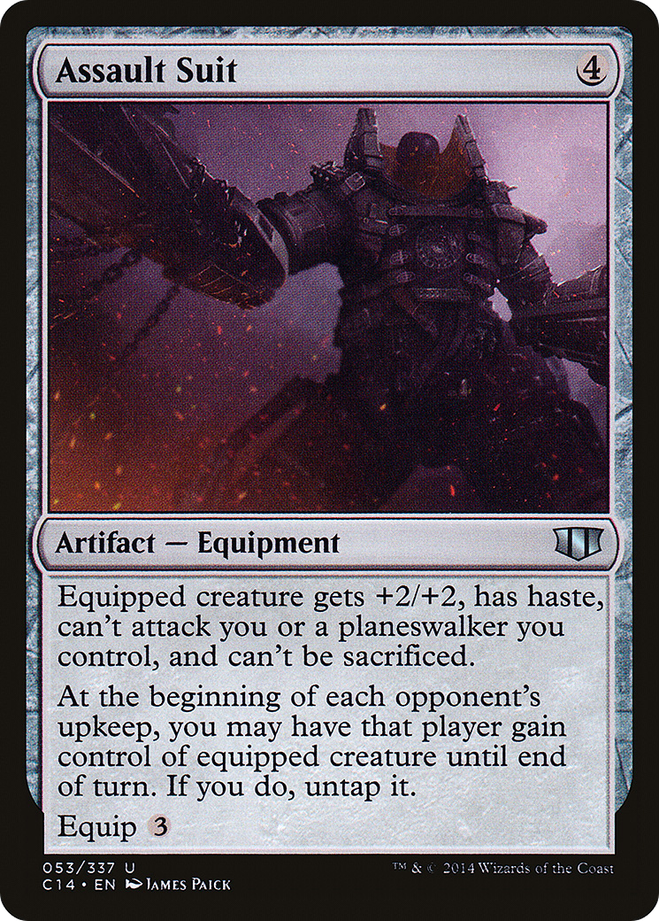 Assault Suit (053) - Commander 2014
