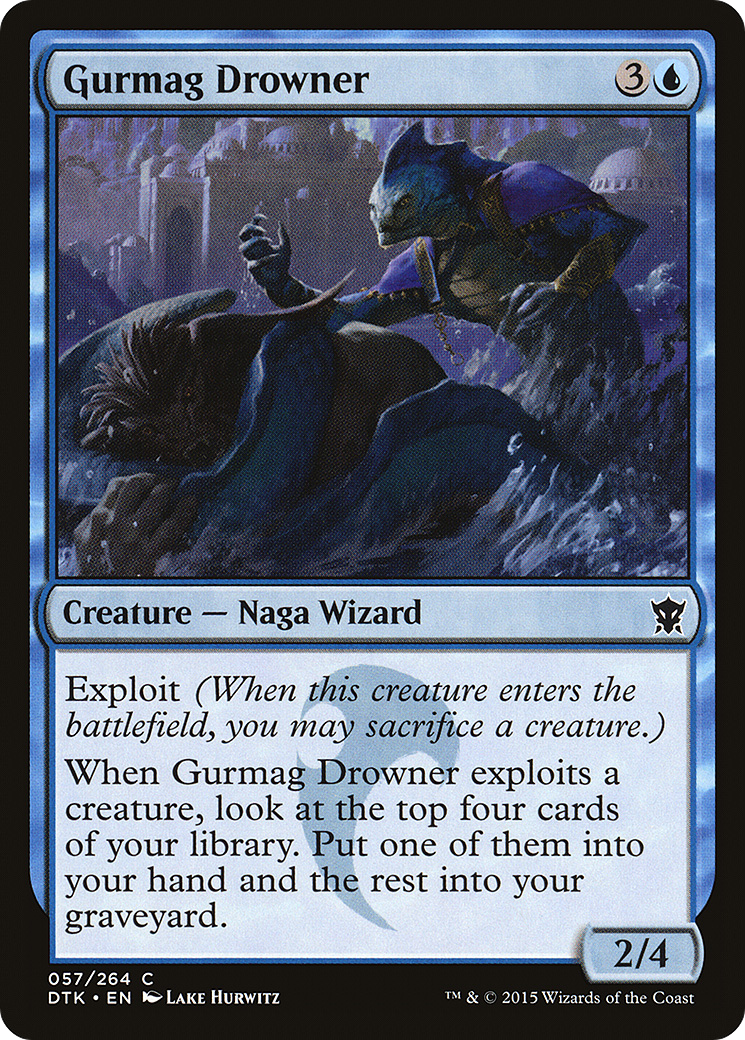 Gurmag Drowner (057) Foil - Dragons of Tarkir