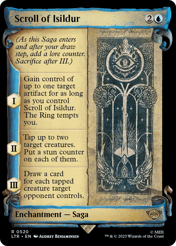 Scroll of Isildur (Showcase Scrolls) (Showcase) (520) - The Lord of the Rings: Tales of Middle-earth