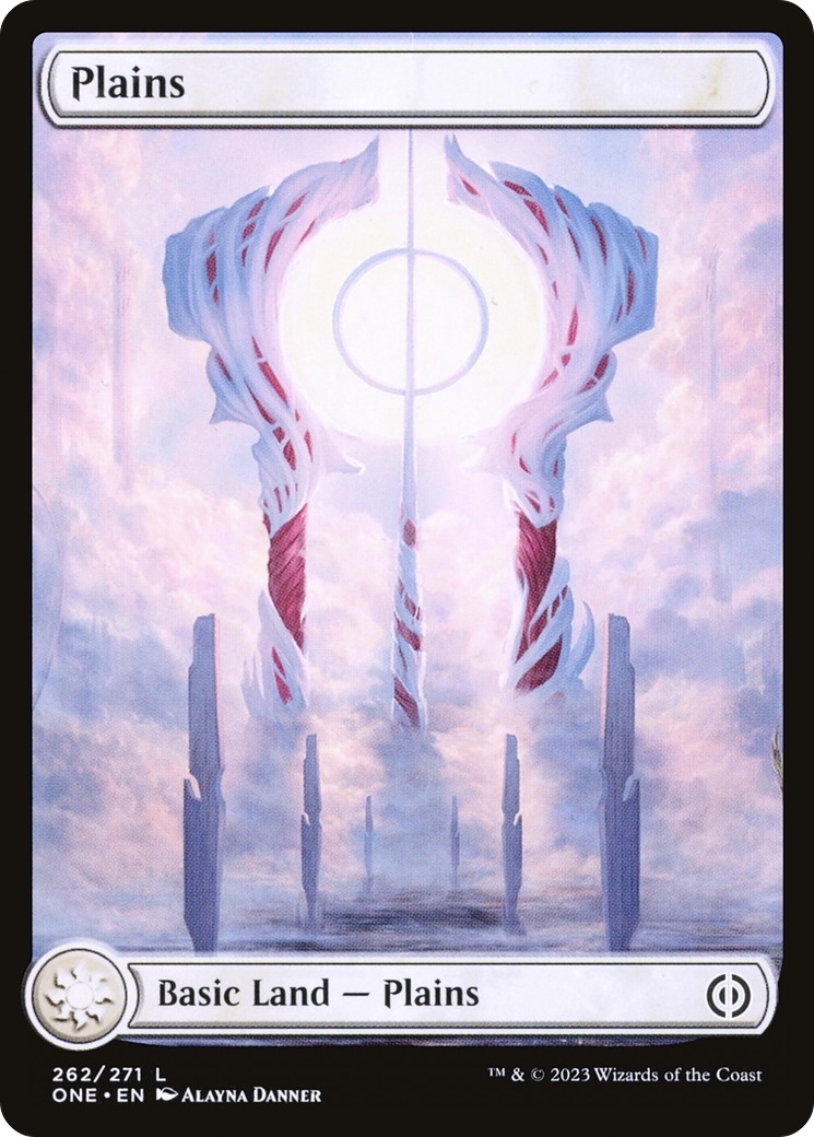 Plains – Full Art (262) - Phyrexia: All Will Be One