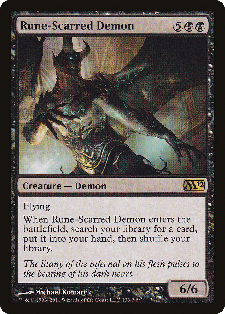 Rune-Scarred Demon (106) - Magic 2012