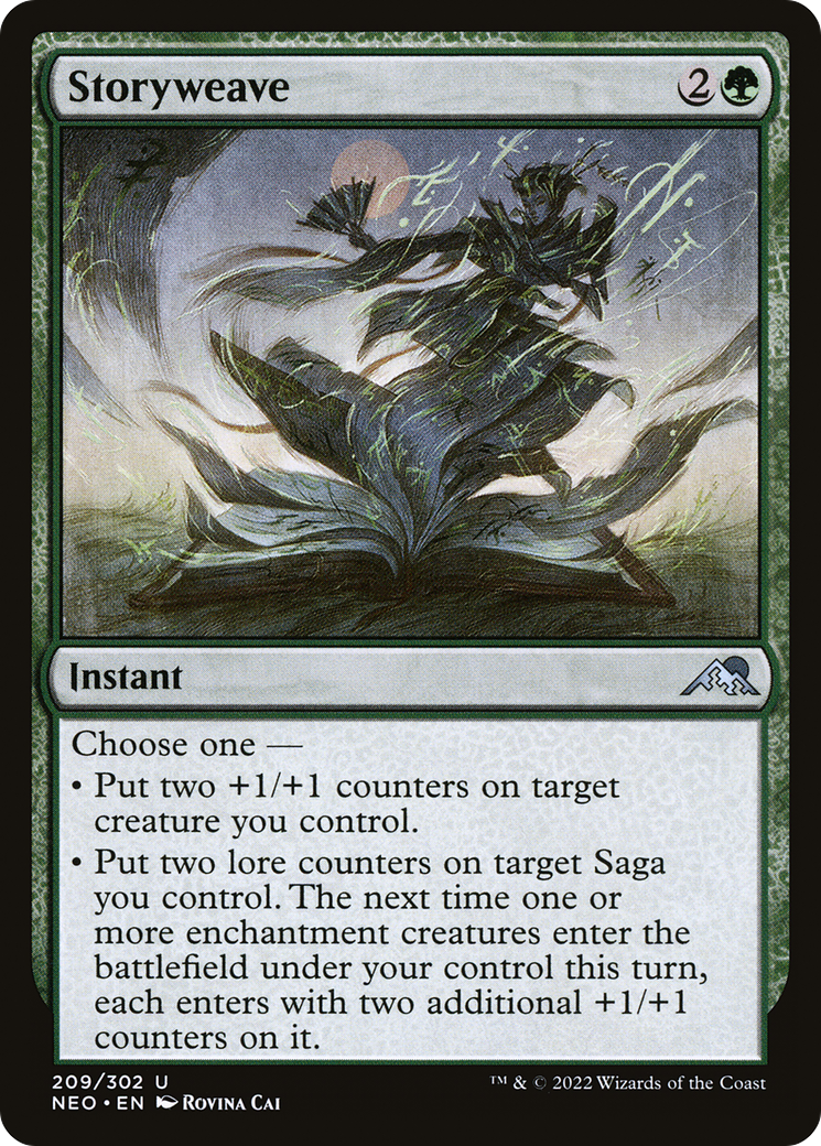 Storyweave (209) Foil - Kamigawa: Neon Dynasty