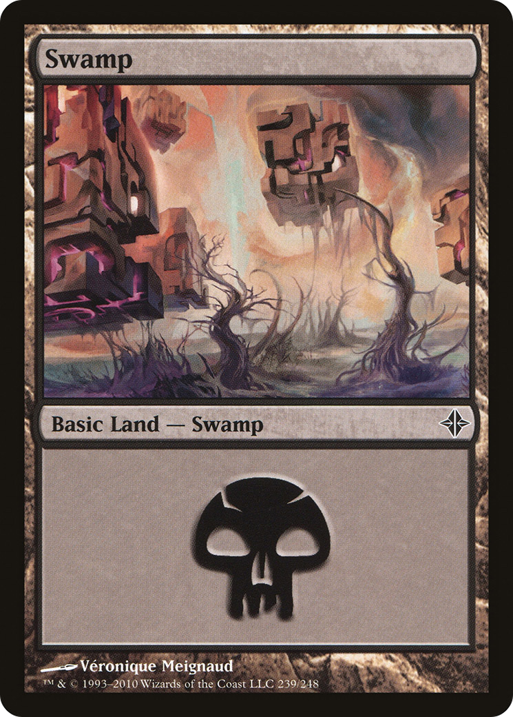 Swamp (239) - Rise of the Eldrazi