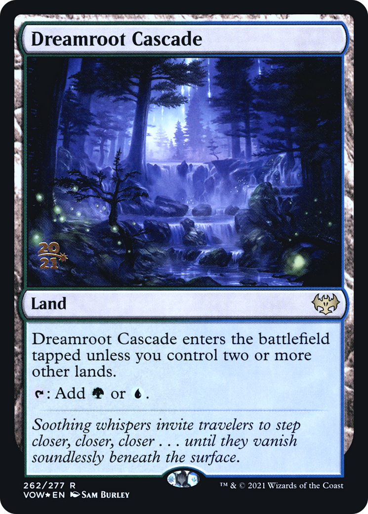 Dreamroot Cascade (262s) Foil - Innistrad: Crimson Vow Promos