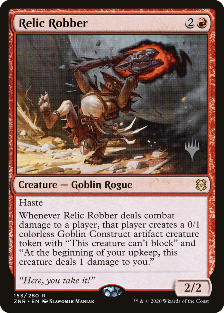 Relic Robber (153) - Zendikar Rising Promos