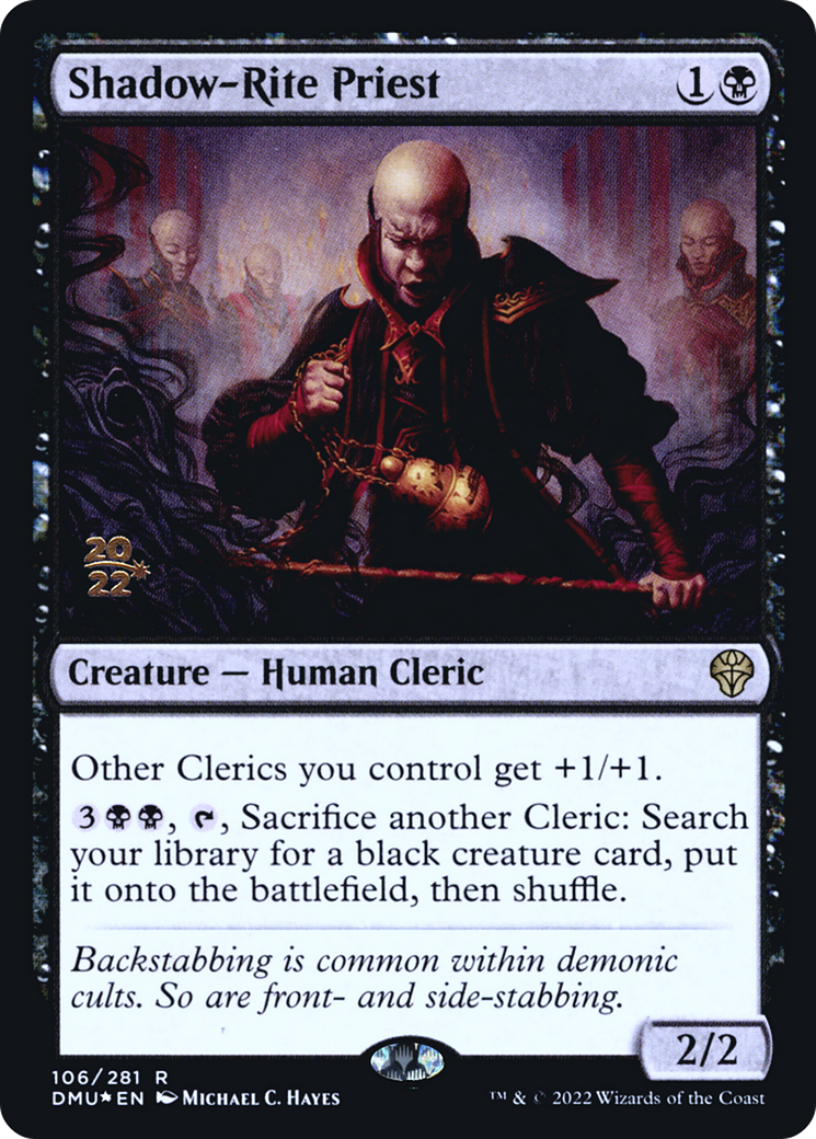 Shadow-Rite Priest (106s) Foil - Dominaria United Promos