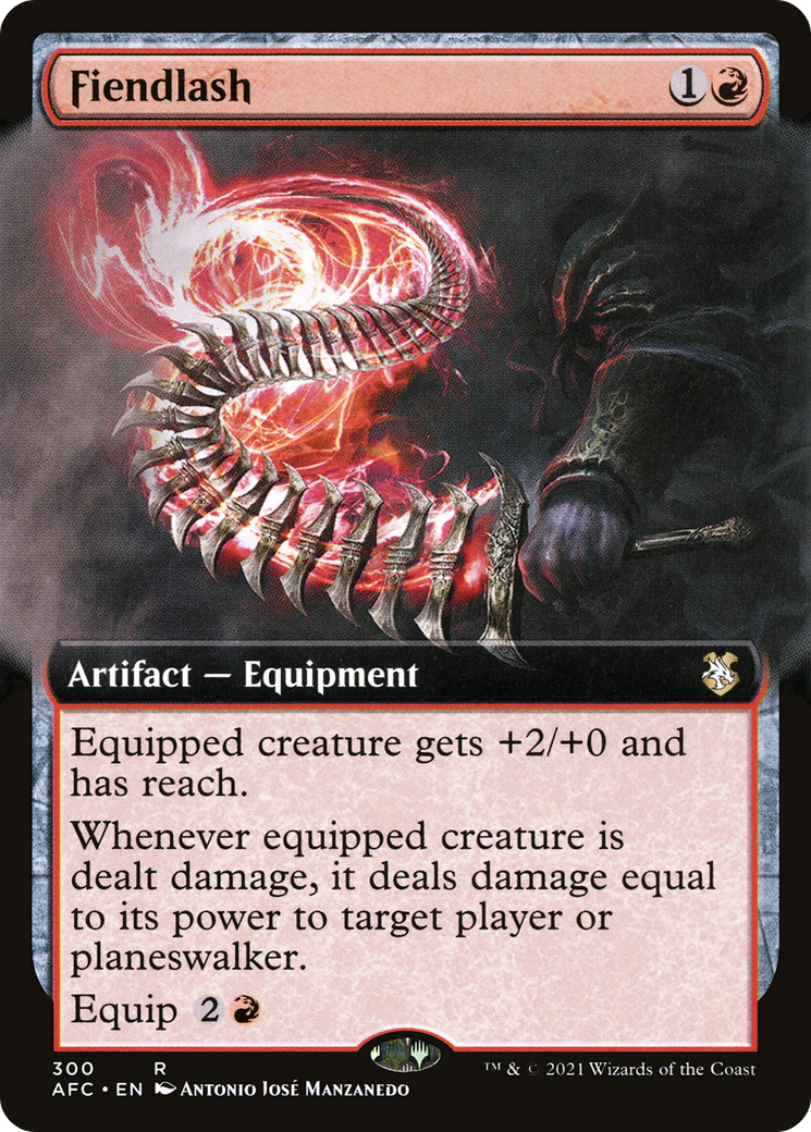 Fiendlash (Extended Art) (300) - Forgotten Realms Commander