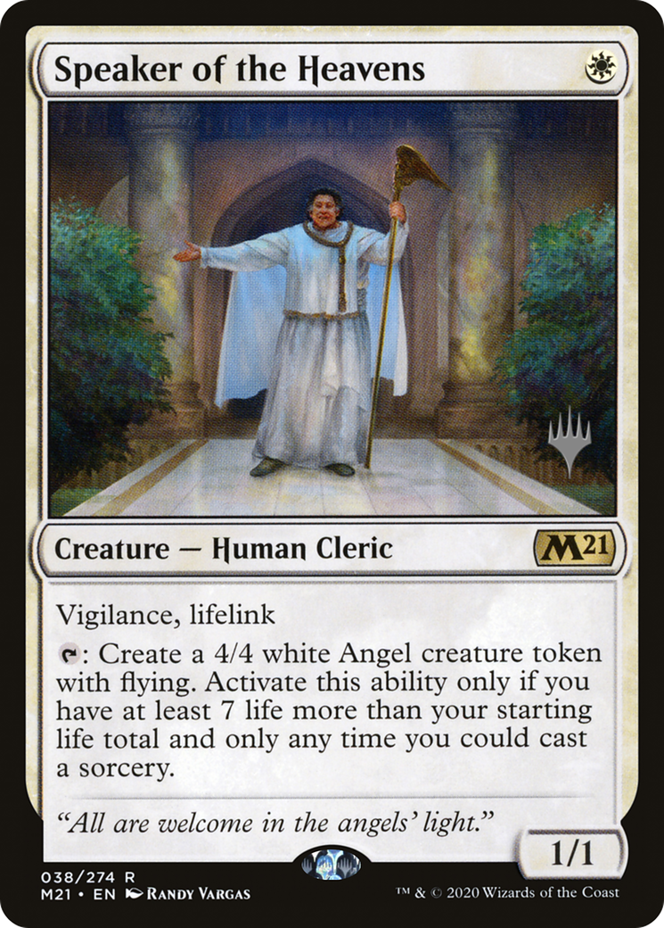 Speaker of the Heavens (038) - Core Set 2021 Promos