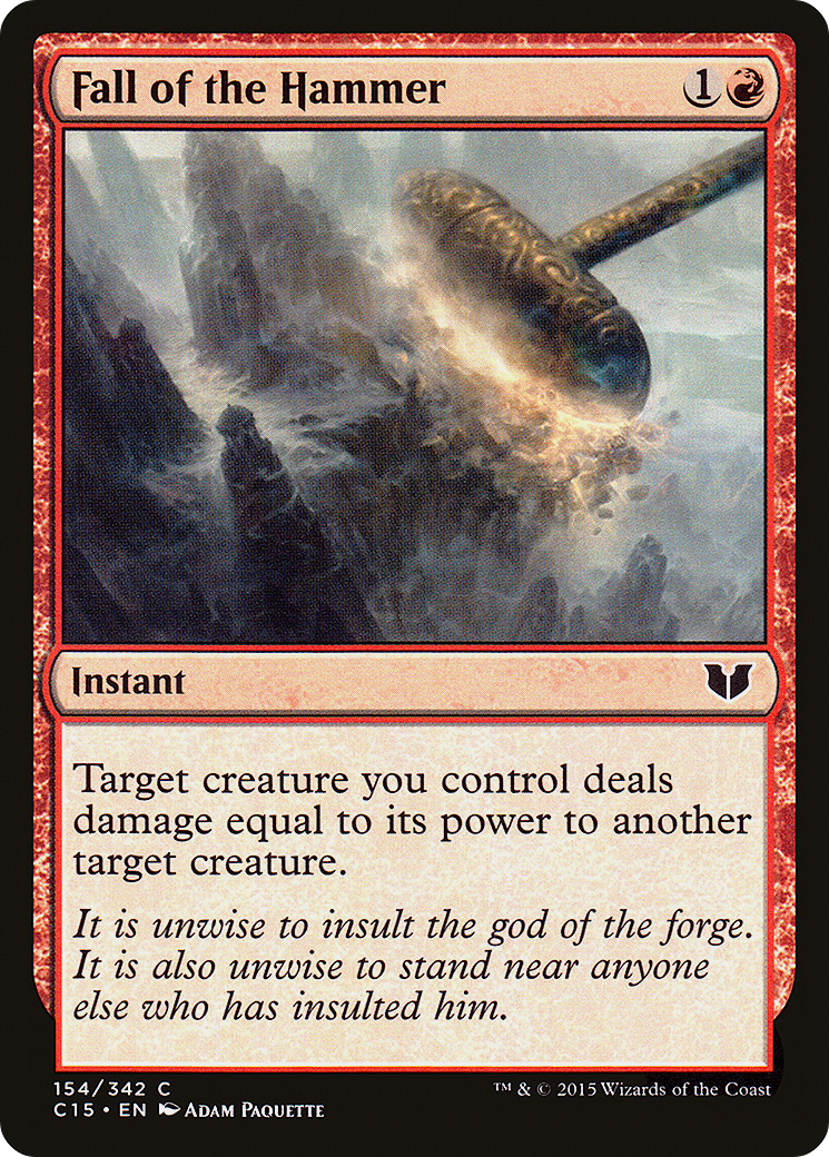 Fall of the Hammer (154) - Commander 2015