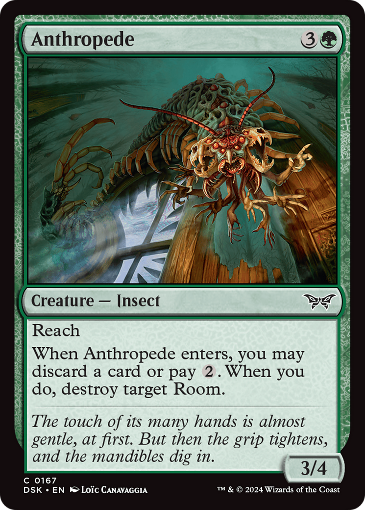 Anthropede (167) - Duskmourn: House of Horror
