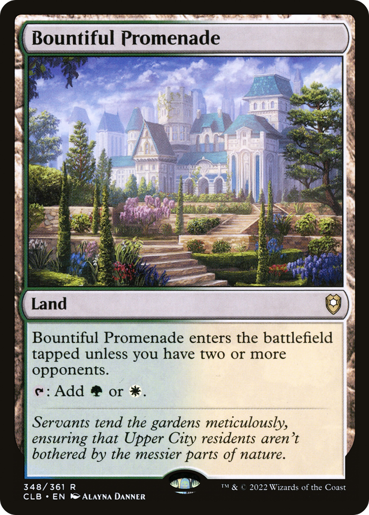 Bountiful Promenade (348) - Commander Legends: Battle for Baldur's Gate