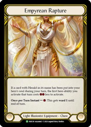 Empyrean Rapture (Golden) (FAB138) Cold Foil - FaB Promos