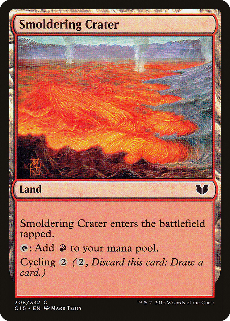 Smoldering Crater (308) - Commander 2015