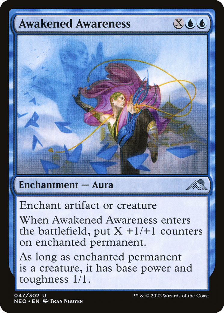 Awakened Awareness (047) - Kamigawa: Neon Dynasty