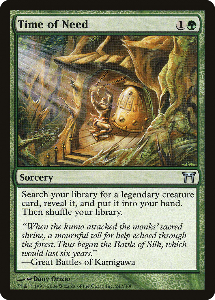 Time of Need (247) Foil - Champions of Kamigawa