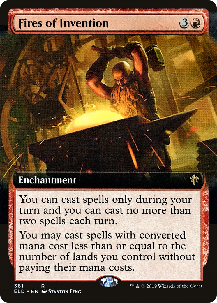 Fires of Invention (Extended Art) (361) - Throne of Eldraine
