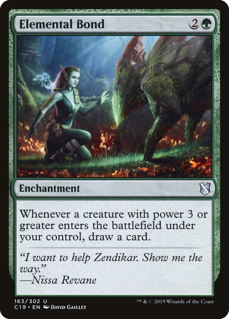 Elemental Bond (163) - Commander 2019