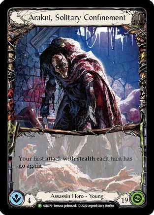 Arakni, Solitary Confinement (HER079) Cold Foil - FaB Promos