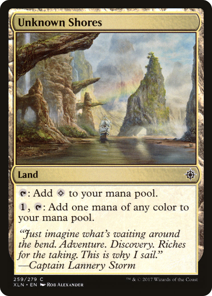 Unknown Shores (259) Foil - Ixalan