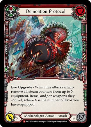 Demolition Protocol (EVO057) Rainbow Foil - Bright Lights
