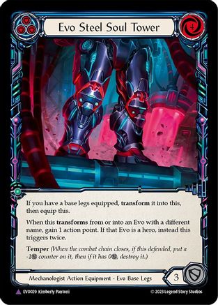 Evo Steel Soul Tower (Marvel) (EVO029) Cold Foil - Bright Lights