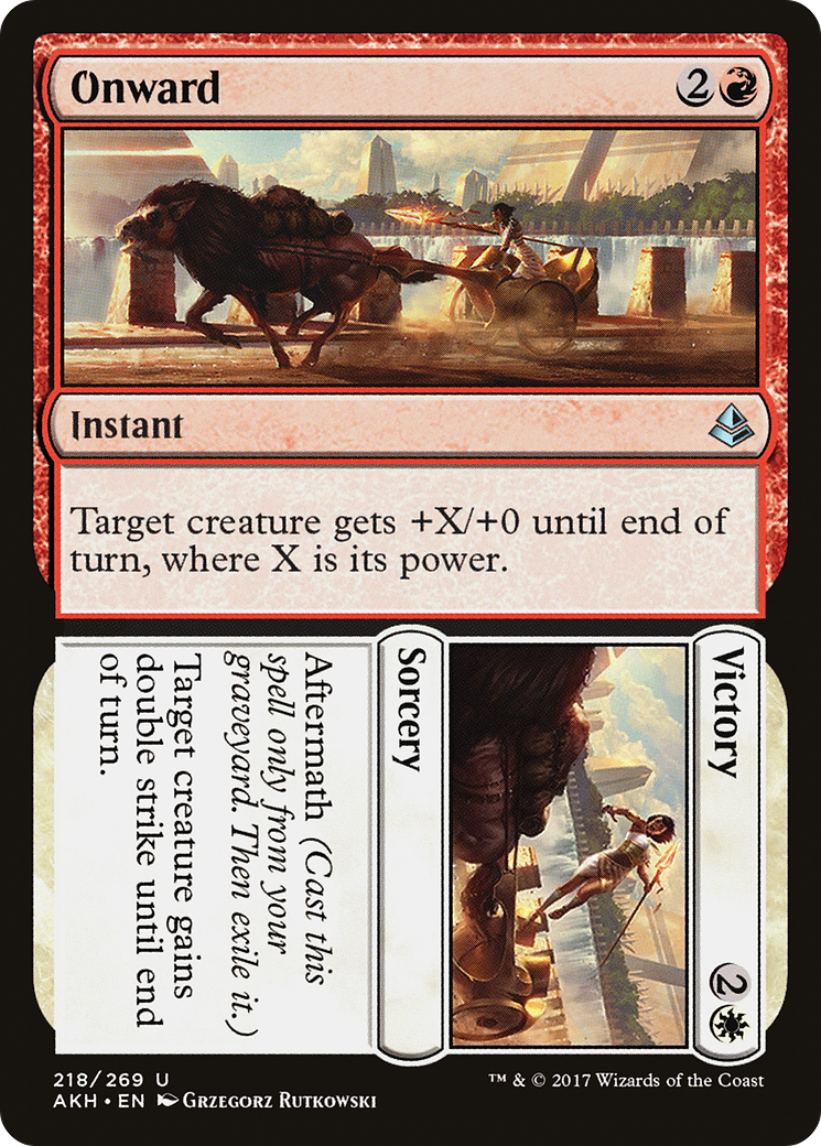 Onward // Victory (218) - Amonkhet