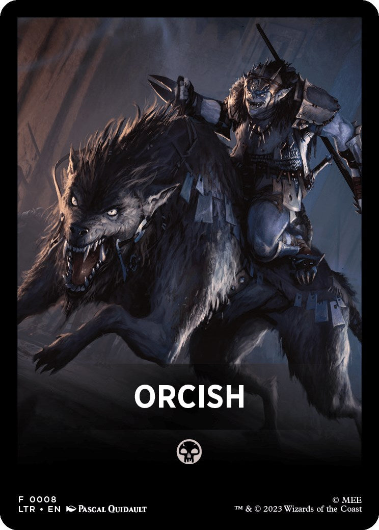 Orcish (008) - Tales of Middle-earth Front Cards
